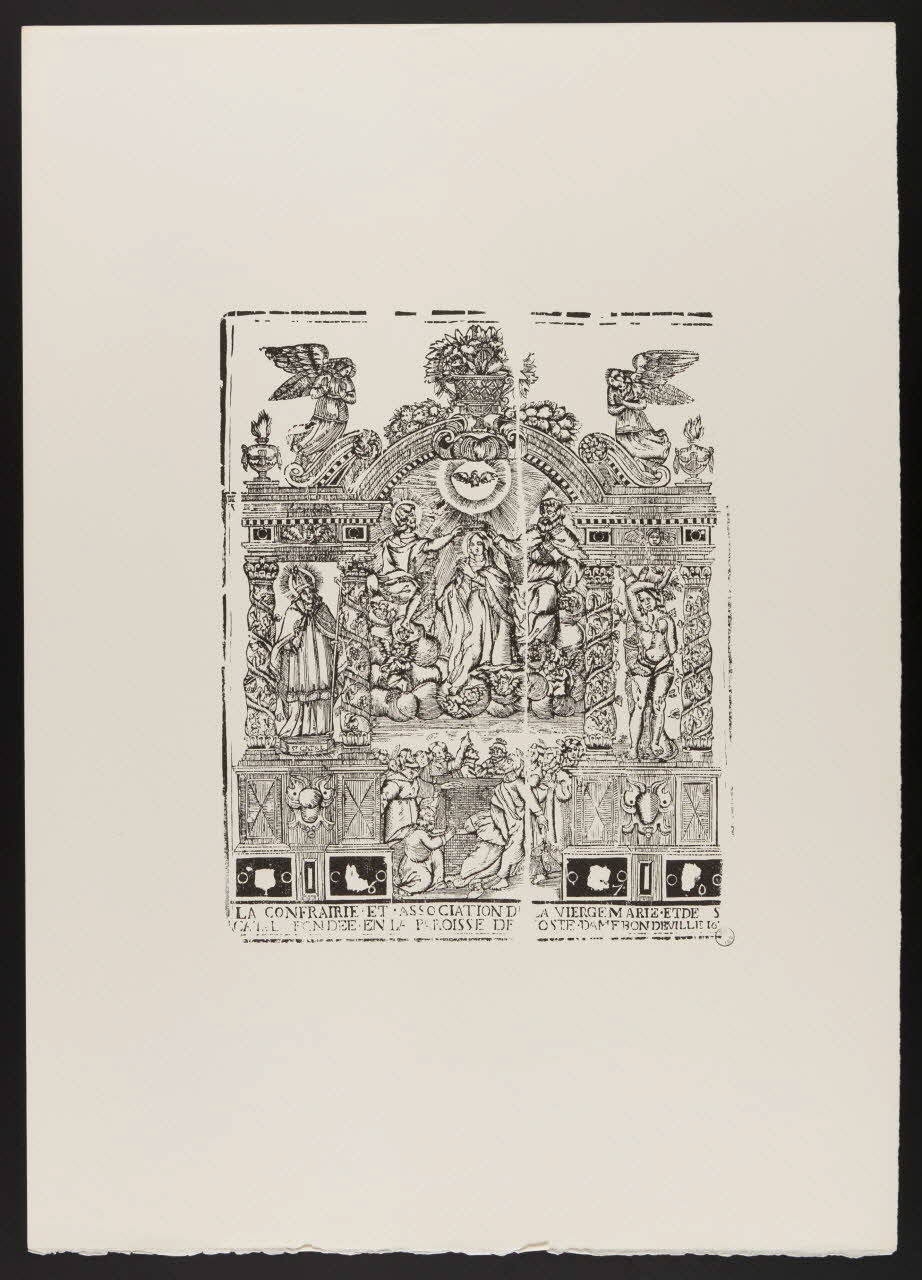 estampe Couronnement de la Vierge 1969.87.212 Photo