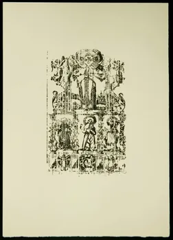 estampe Saint Leu, Saint Gilles, Saint Alexis et Saint Placide 1969.87.219.1 Photo