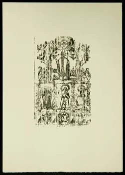 estampe Saint Leu, Saint Gilles, Saint Alexis et Saint Placide 1969.87.219.2 Photo