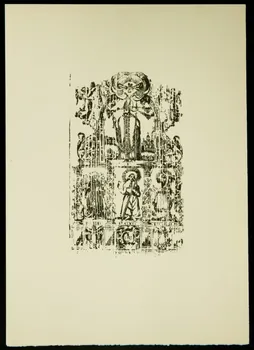 estampe Saint Leu, Saint Gilles, Saint Alexis et Saint Placide 1969.87.219.3 Photo