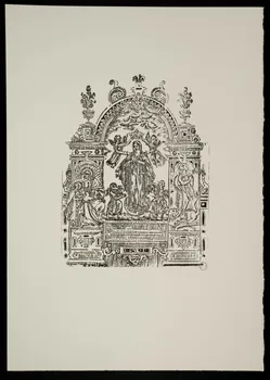 estampe Autel à la Vierge 1969.87.221.1 Photo