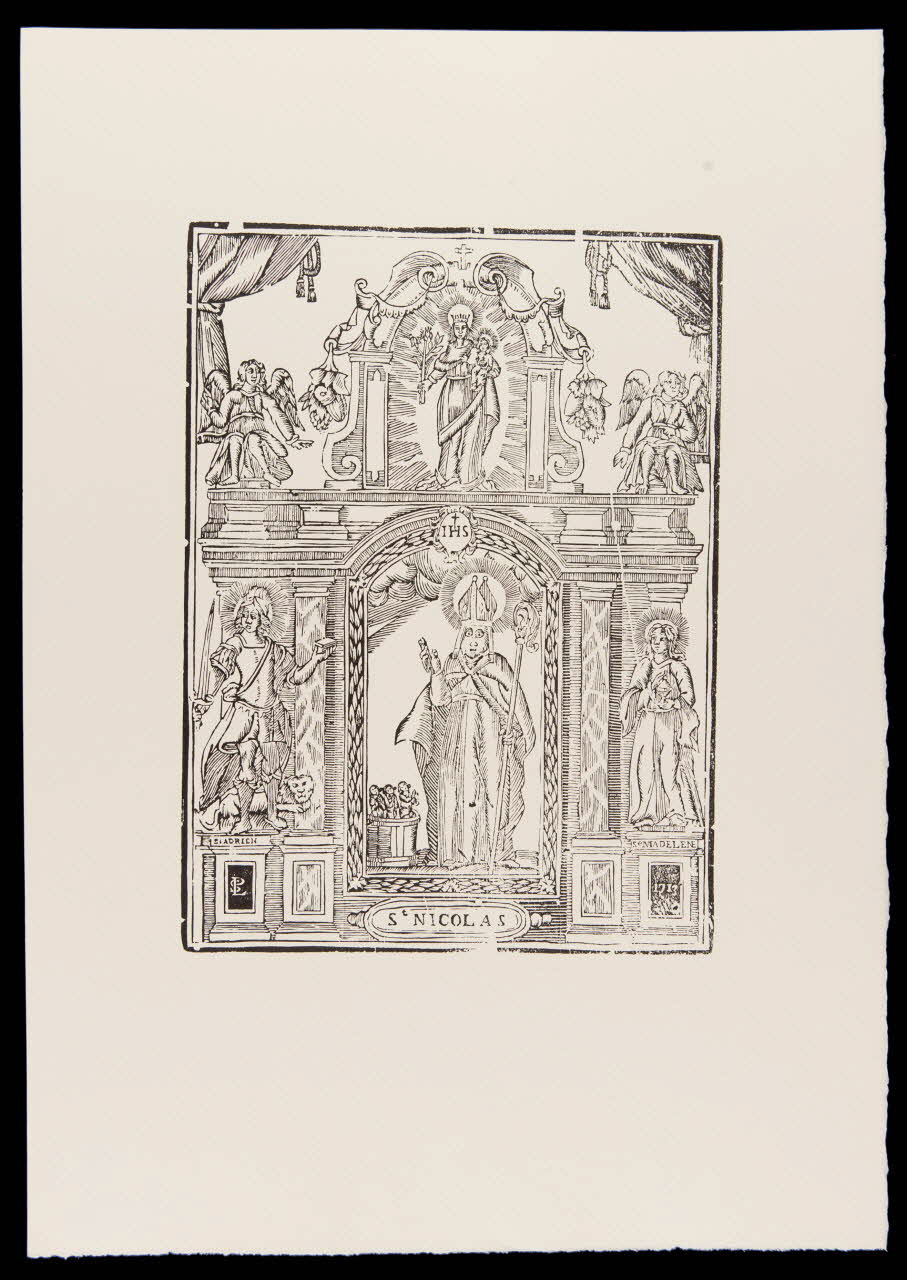 estampe St NICOLAS 1969.87.223.2 Photo