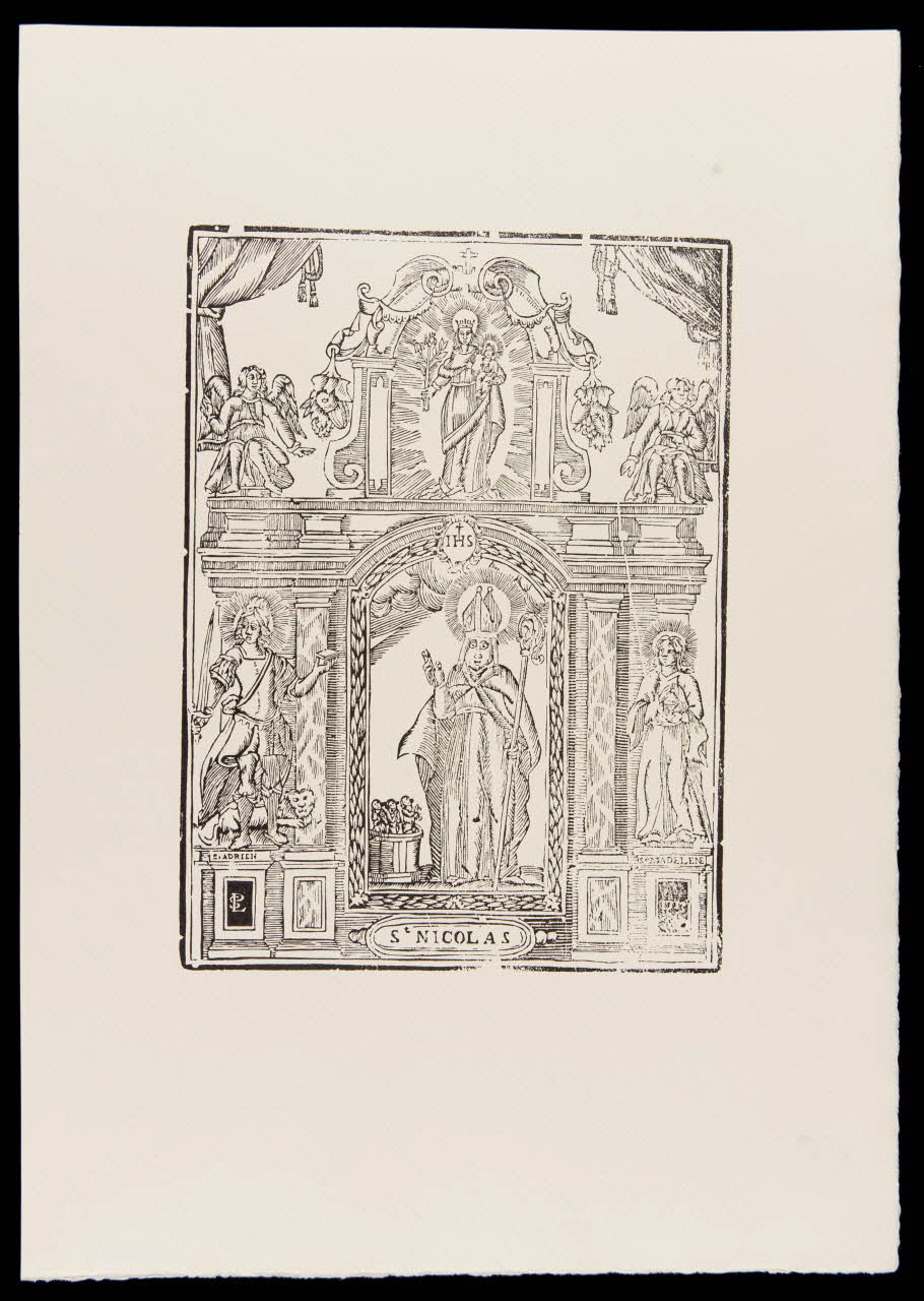 estampe St NICOLAS 1969.87.223.3 Photo