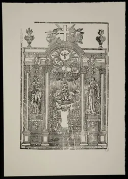 image de confrérie Notre Dame de Bon Secours entre la Vierge à l'Enfant et Sainte Catherine 1969.87.226 Photo