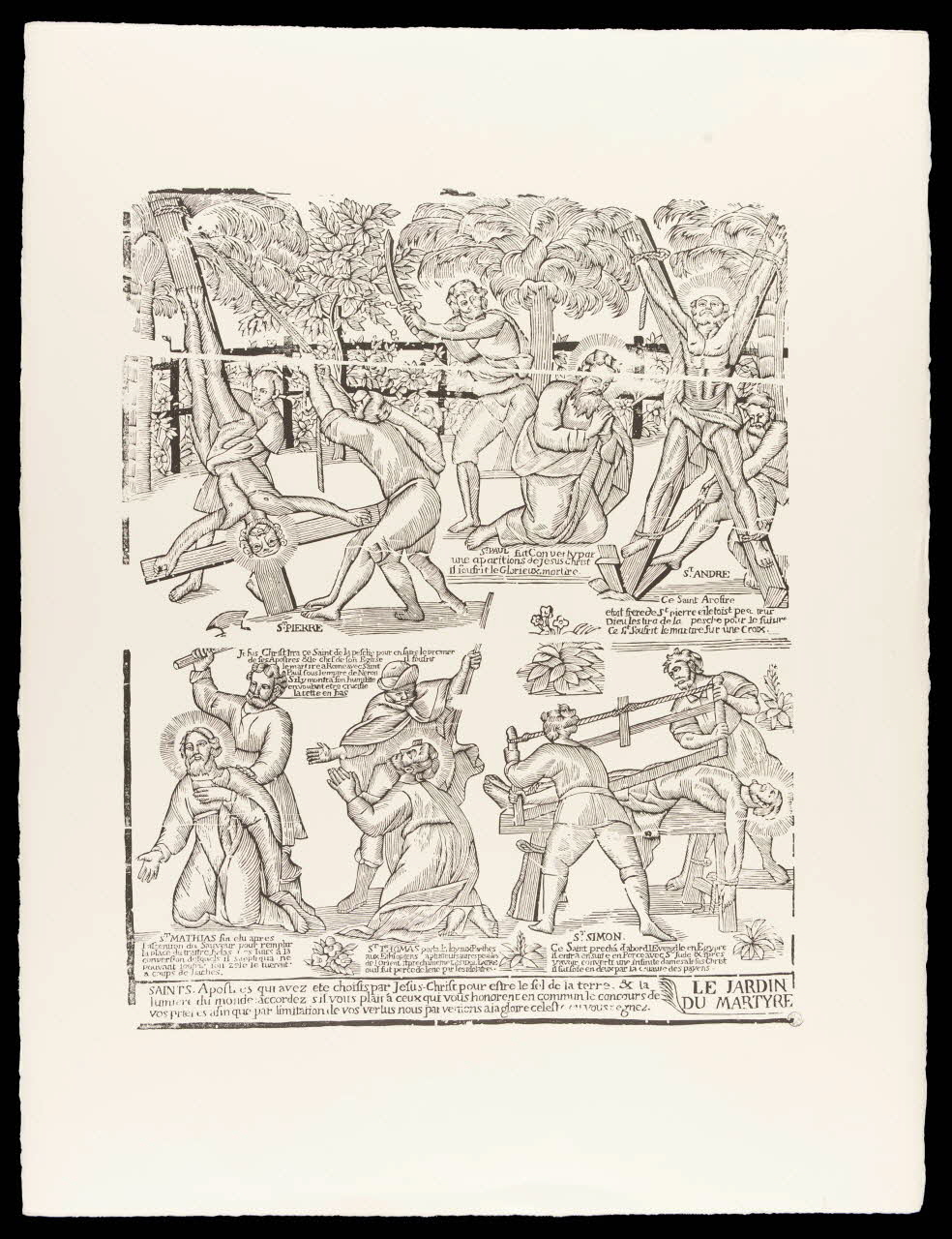 estampe LE JARDIN DU MARTYRE 1969.87.229.1 Photo