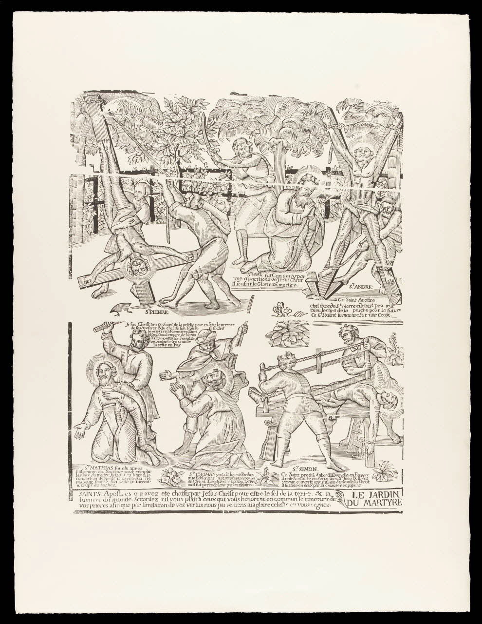 estampe LE JARDIN DU MARTYRE 1969.87.229.2 Photo