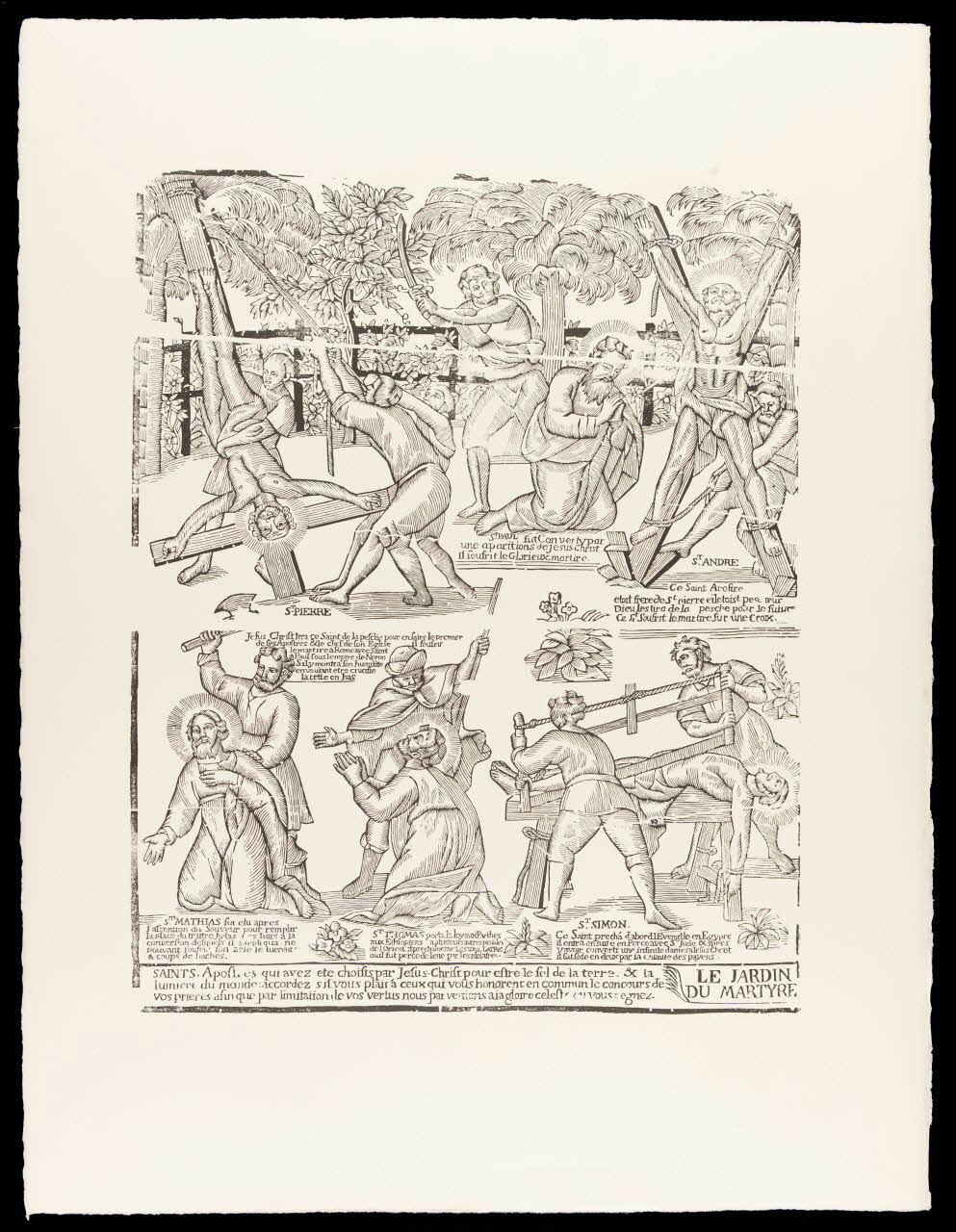 estampe LE JARDIN DU MARTYRE 1969.87.229.3 Photo