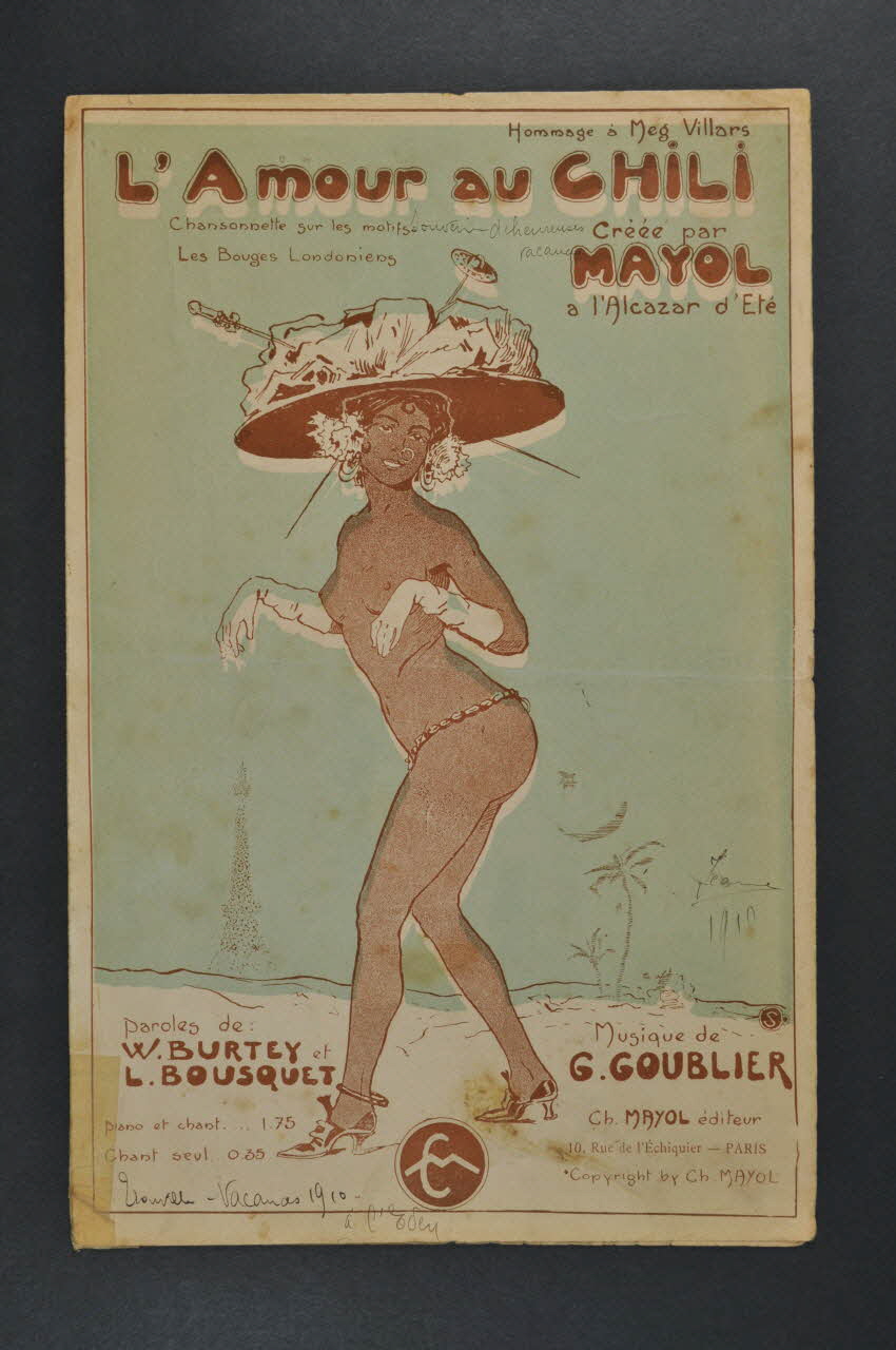 chanson petit format 1965.186.42 Photo Mucem