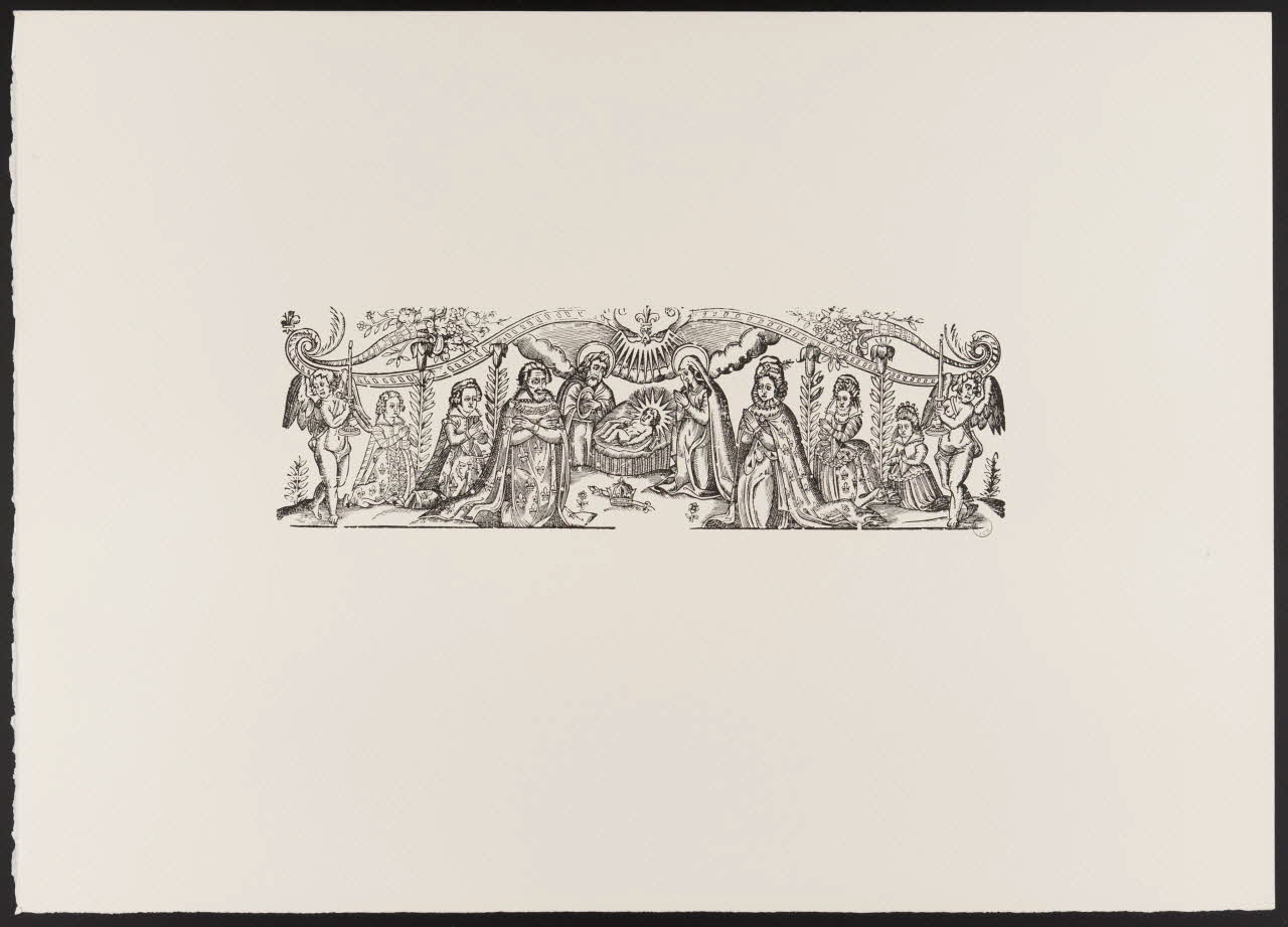 estampe Naissance de l'Enfant Jésus 1969.87.242 Photo