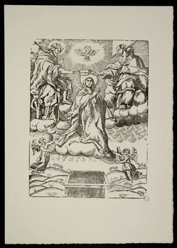 estampe Couronnement de la Vierge 1969.87.243.1 Photo
