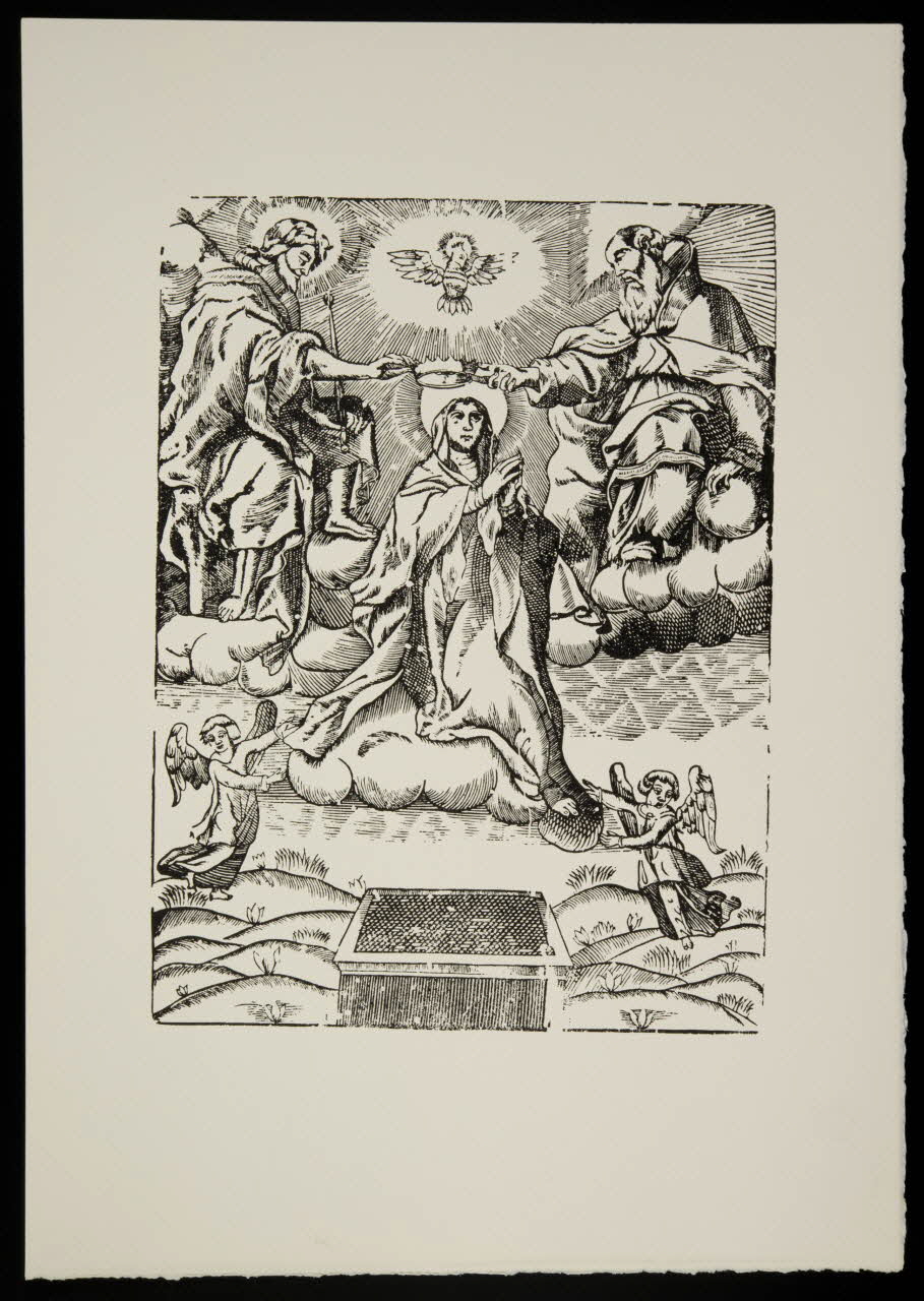 estampe Couronnement de la Vierge 1969.87.243.2 Photo