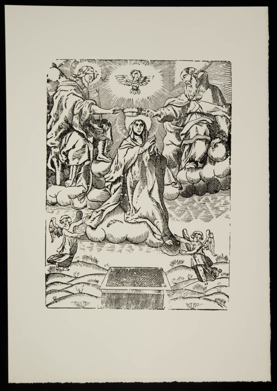 estampe Couronnement de la Vierge 1969.87.243.3 Photo