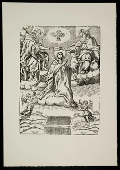 estampe Couronnement de la Vierge 1969.87.243.3 Photo
