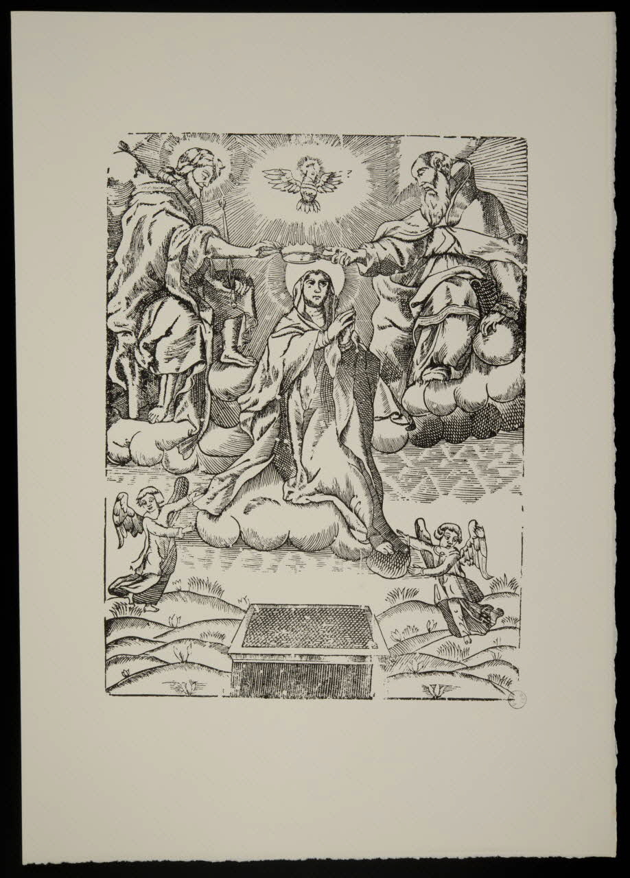 estampe Couronnement de la Vierge 1969.87.244 Photo