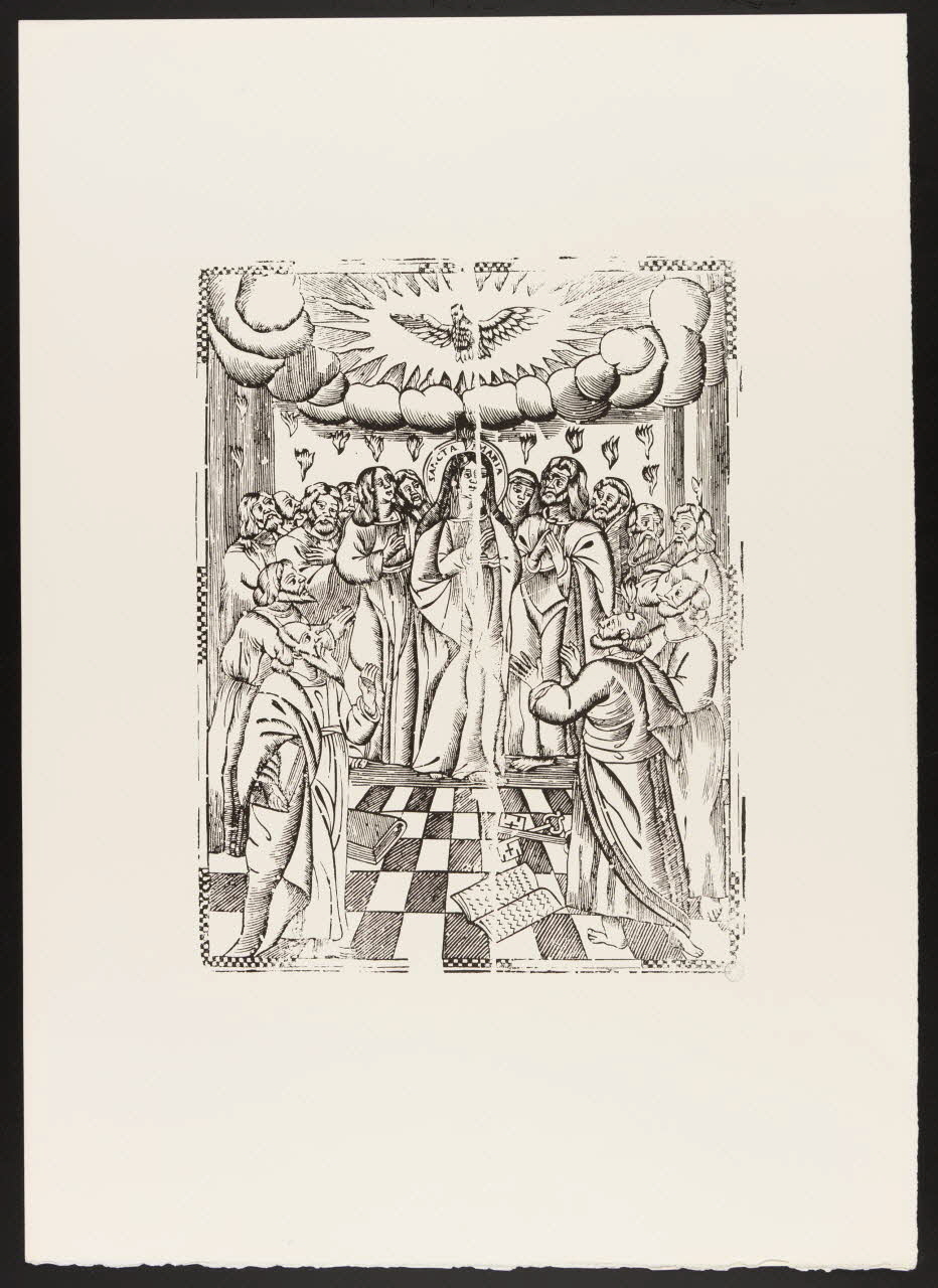 estampe La Pentecôte 1969.87.247.1 Photo