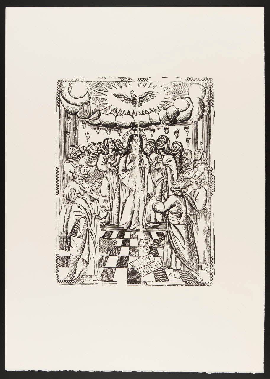 estampe La Pentecôte 1969.87.247.3 Photo