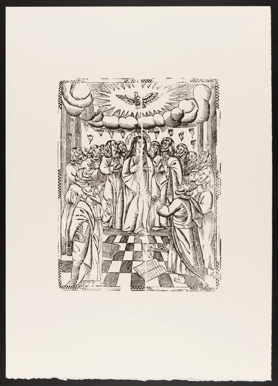 estampe La Pentecôte 1969.87.247.4 Photo