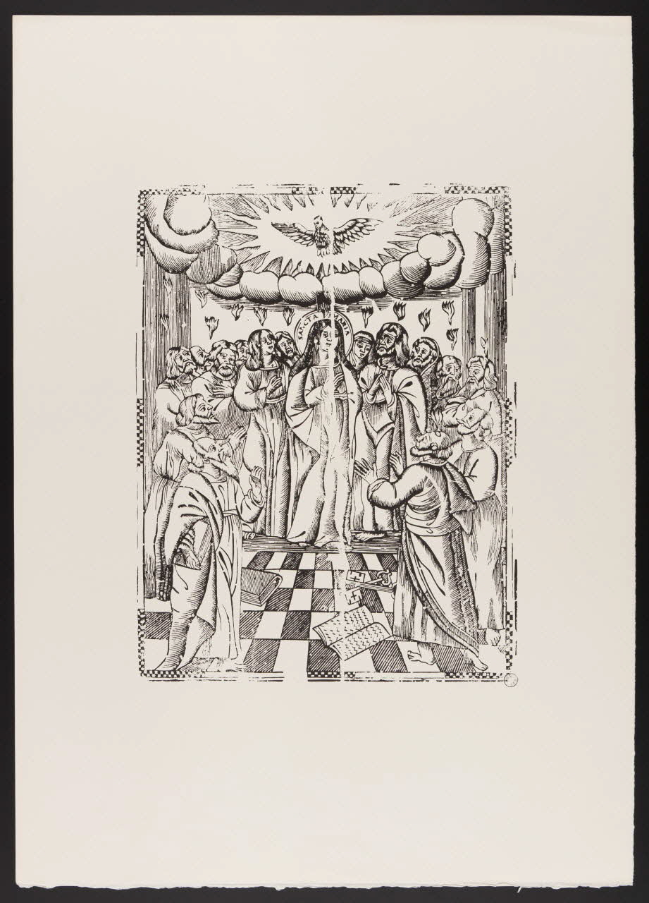 estampe SANCTA MARIA 1969.87.248 Photo