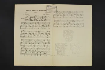 chanson petit format 1966.199.57  Photo Mucem