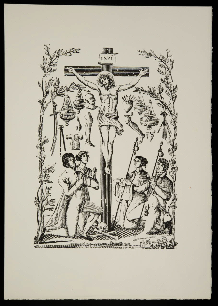 estampe Christ en Croix 1969.87.253.3 Photo