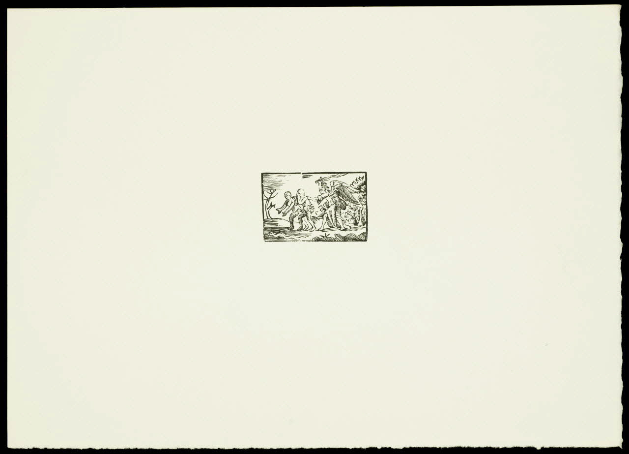 estampe Adam et Eve chassés du Paradis 1969.87.255.2 Photo