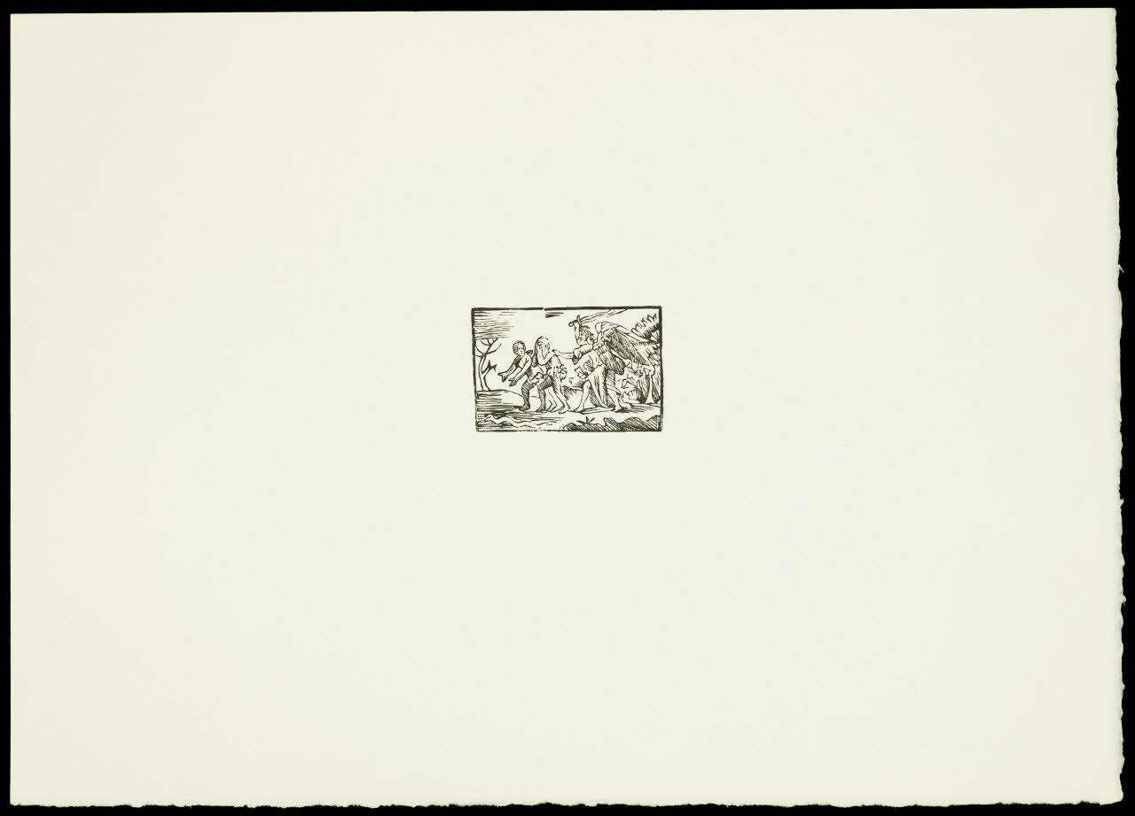 estampe Adam et Eve chassés du Paradis 1969.87.255.3 Photo