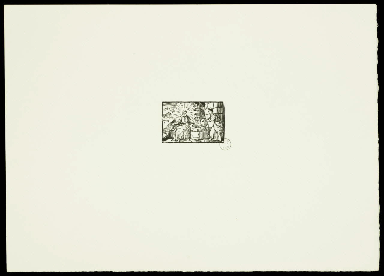 estampe Le puits de Jacob 1969.87.266 Photo