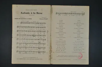 G Monge ; Vincent Puget ; Jacques Mayol ; Mayol chanson petit format Île-de-France, France 1910 1965.186.43  Photo Mucem
