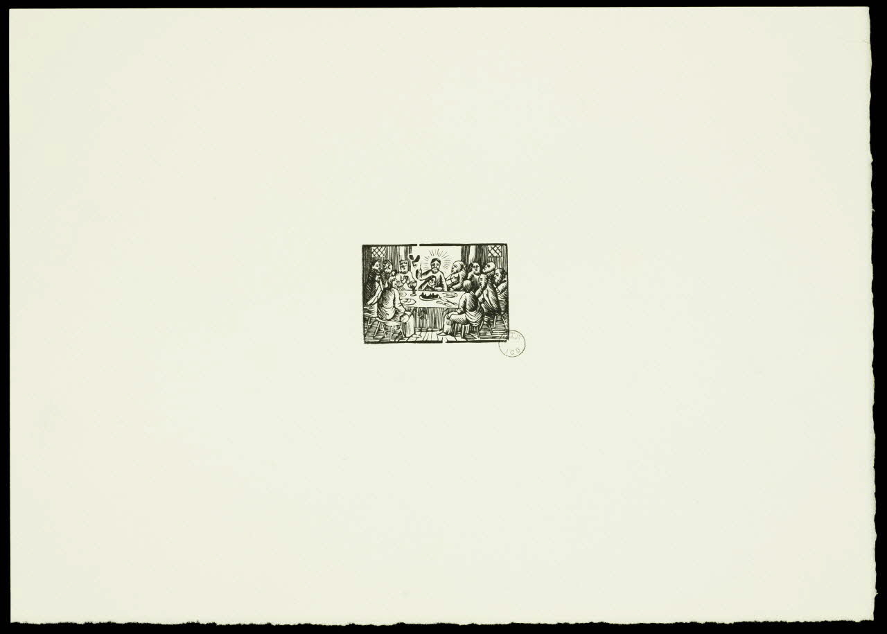 estampe La Cène 1969.87.271.1 Photo
