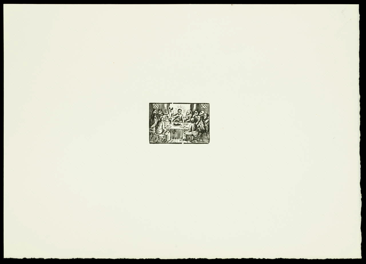 estampe La Cène 1969.87.271.2 Photo