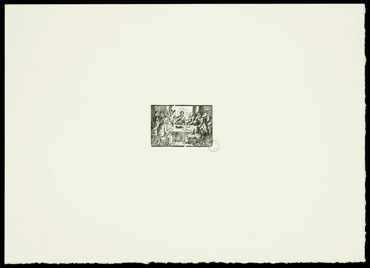 estampe La Cène 1969.87.272 Photo