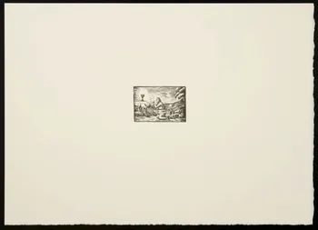 estampe Homme agenouillé priant devant un calice 1969.87.275.2 Photo