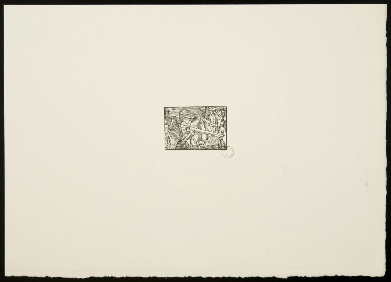 estampe La Montée au Calvaire 1969.87.277.1 Photo