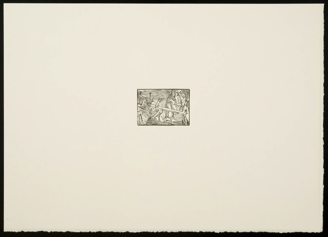 estampe La Montée au Calvaire 1969.87.277.2 Photo