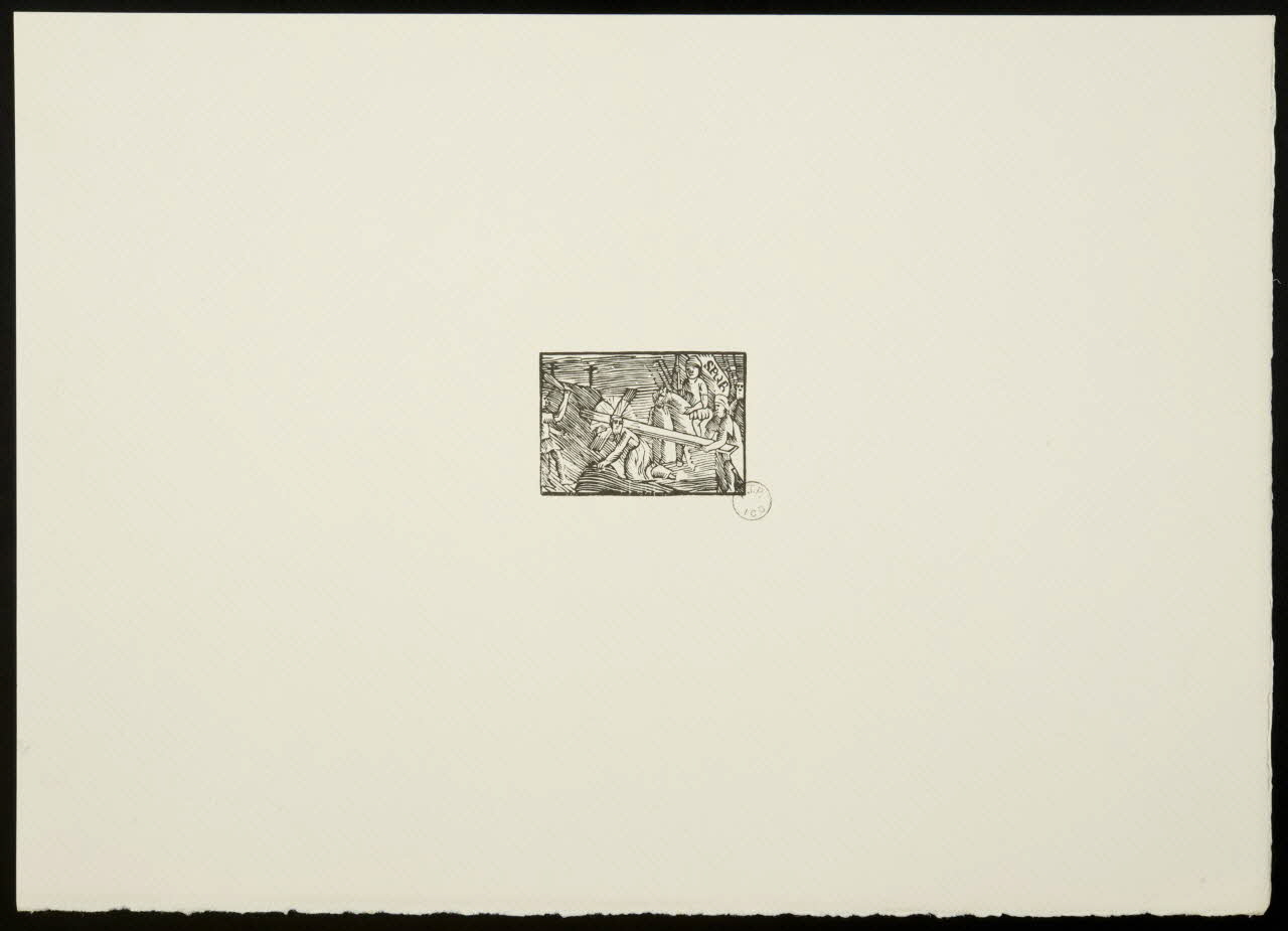 estampe La Montée au Calvaire 1969.87.278 Photo