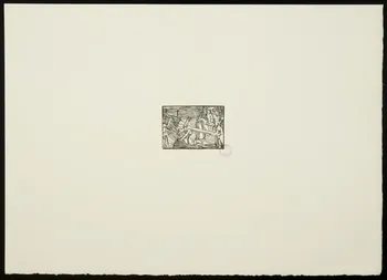 estampe La Montée au Calvaire 1969.87.278 Photo