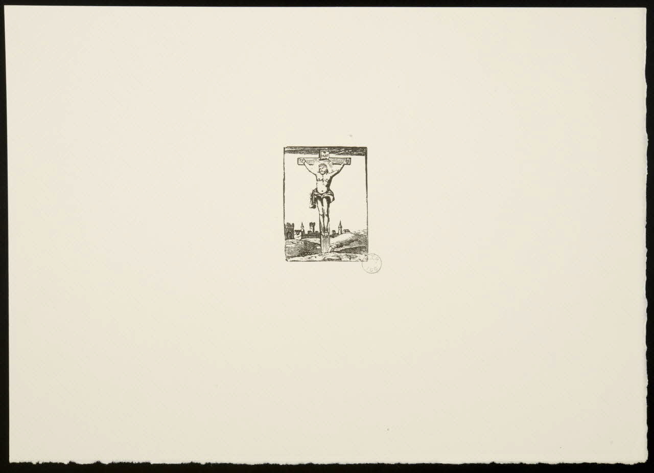 estampe Christ en croix 1969.87.281.1 Photo