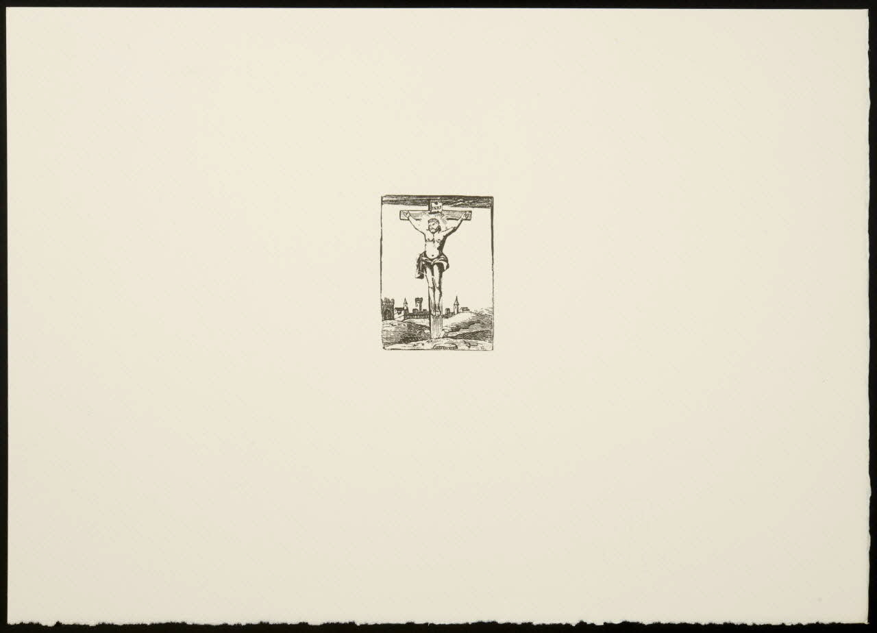estampe Christ en croix 1969.87.281.2 Photo