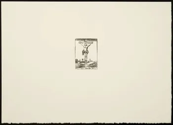 estampe Christ en croix 1969.87.281.2  Photo