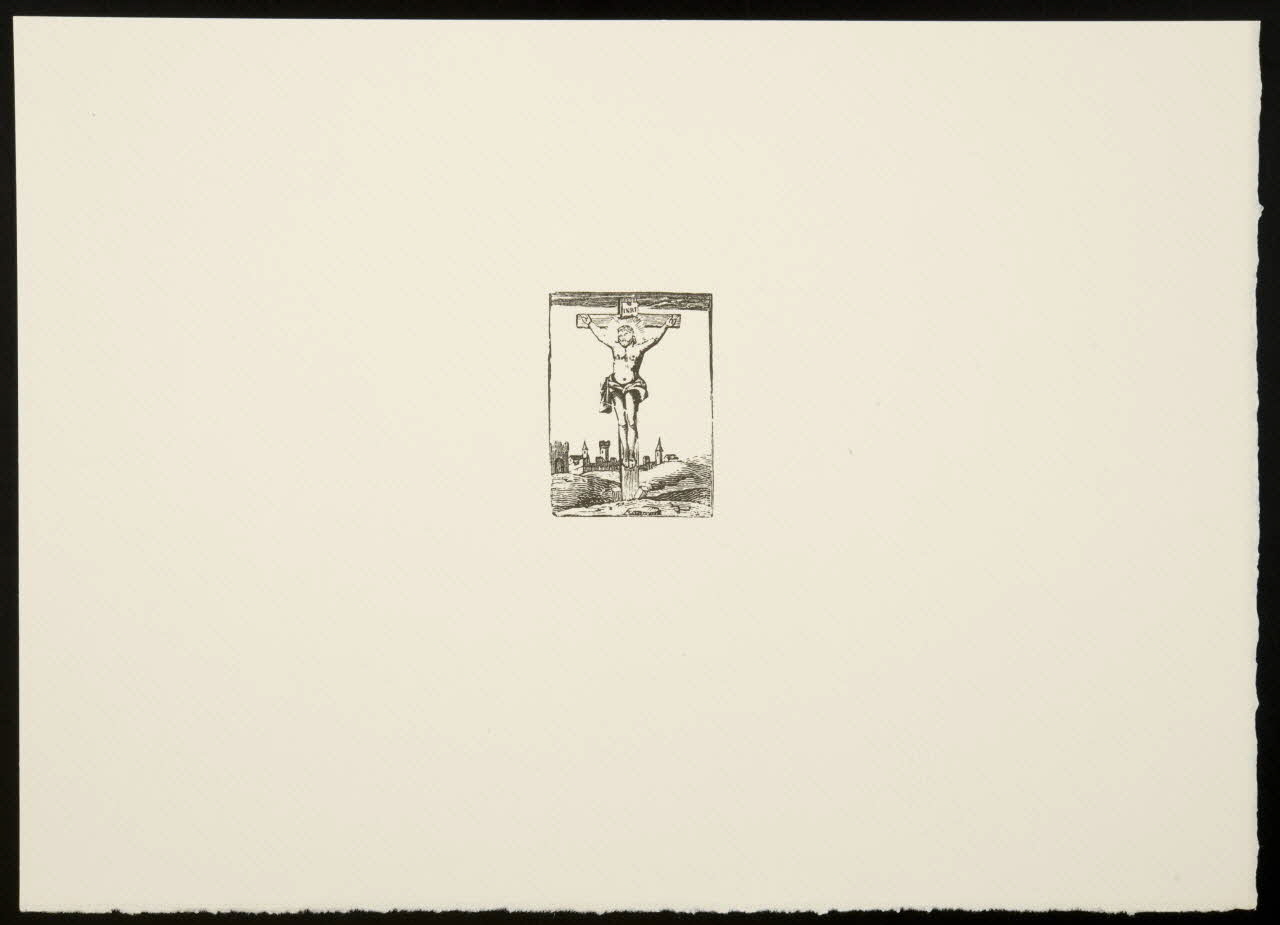 estampe Christ en croix 1969.87.281.3 Photo