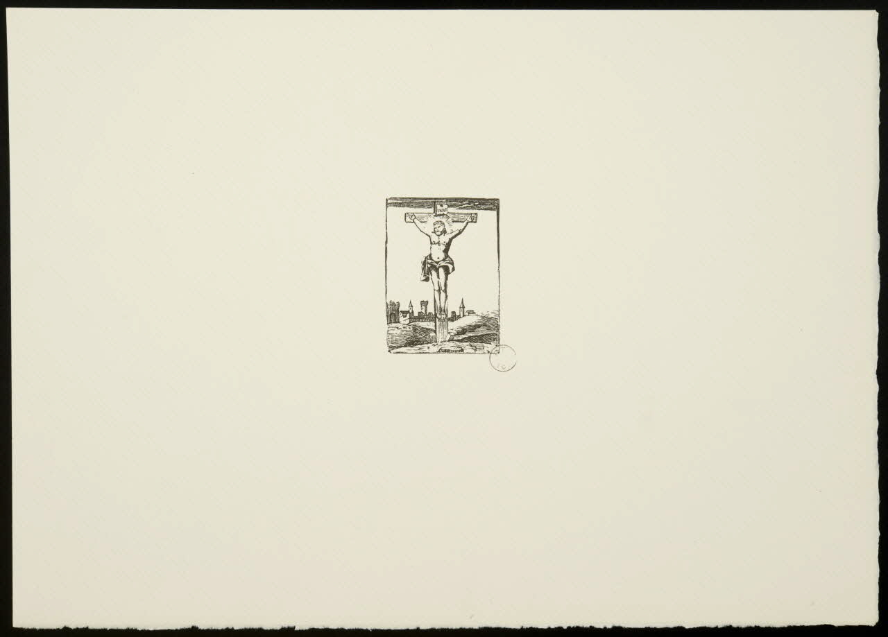 estampe Christ en croix 1969.87.282 Photo