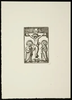 estampe Christ en croix 1969.87.287.1 Photo