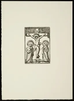 estampe Christ en croix 1969.87.287.2 Photo