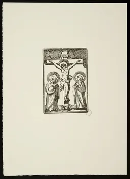 estampe Christ en croix 1969.87.288 Photo