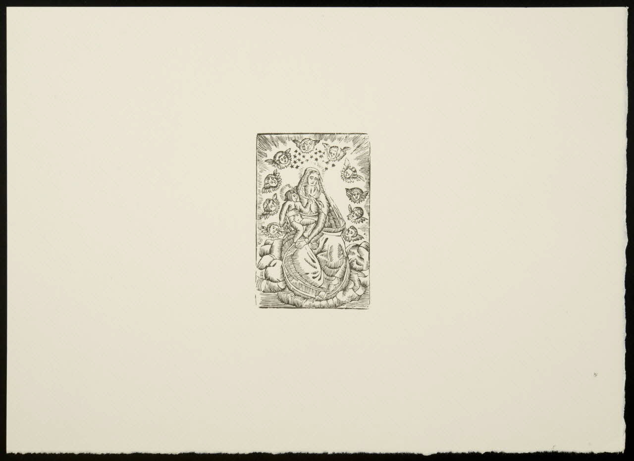 estampe Vierge à l'Enfant 1969.87.289.2 Photo