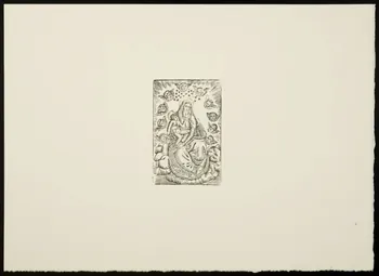 estampe Vierge à l'Enfant 1969.87.289.2 Photo