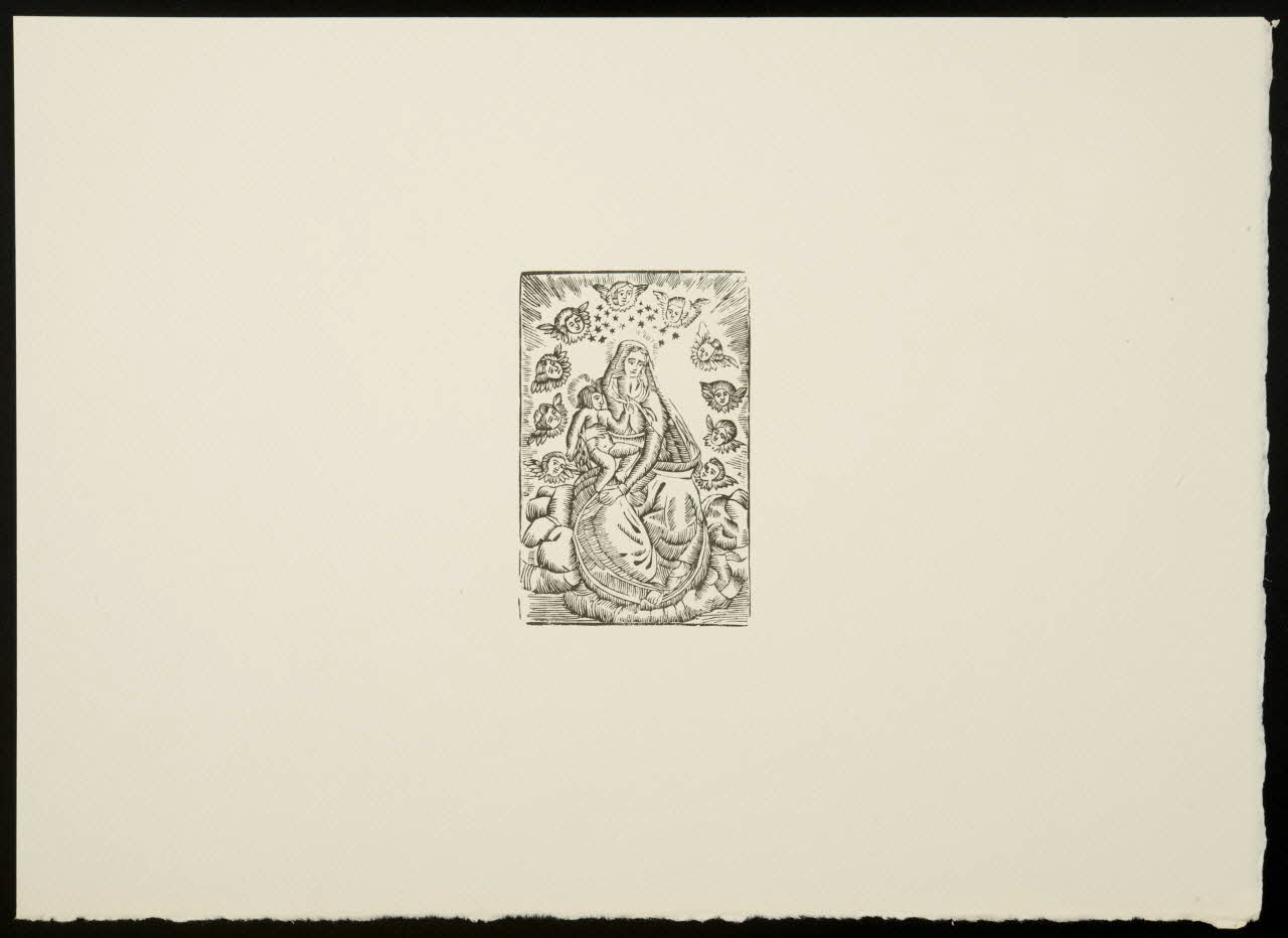 estampe Vierge à l'Enfant 1969.87.289.3 Photo