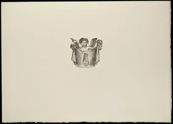 estampe Angelot présentant un drap 1969.87.297.3  Photo