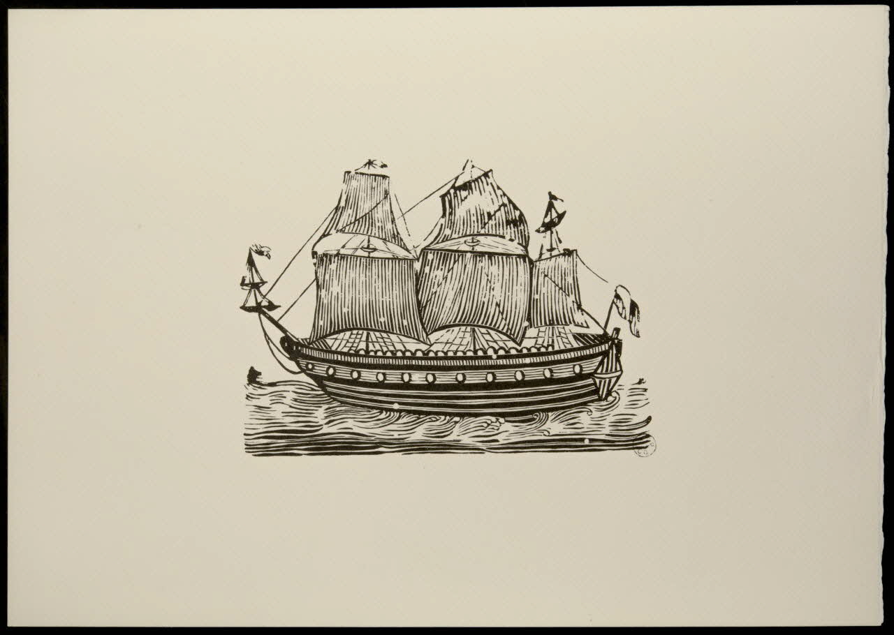 estampe Bateau 1969.87.31.2 Photo