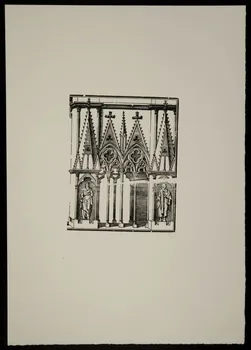 estampe Saints dans une architecture gothique 1969.87.310 Photo